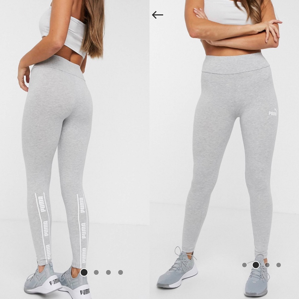Puma Amplified Leggings in Grey sz M